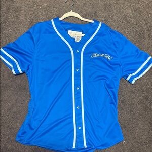 Looney Tunes Blue Graphic Jersey